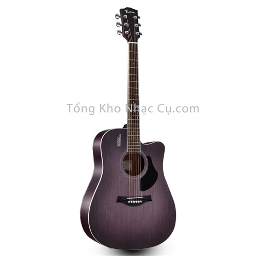 Đàn Guitar Acoustic Rosen Tím Khói G11SC